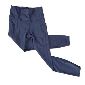 Athleta Ultimate Stash II 7/8 Tight Leggings Navy Blue Women's XS